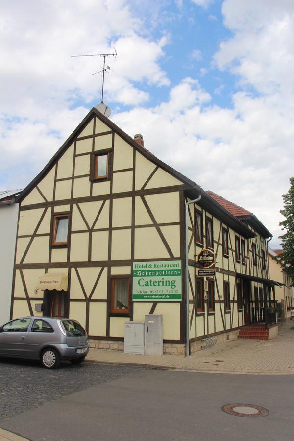 Hotel Und Restaurant Hohenzollern Erfurt Exterior foto